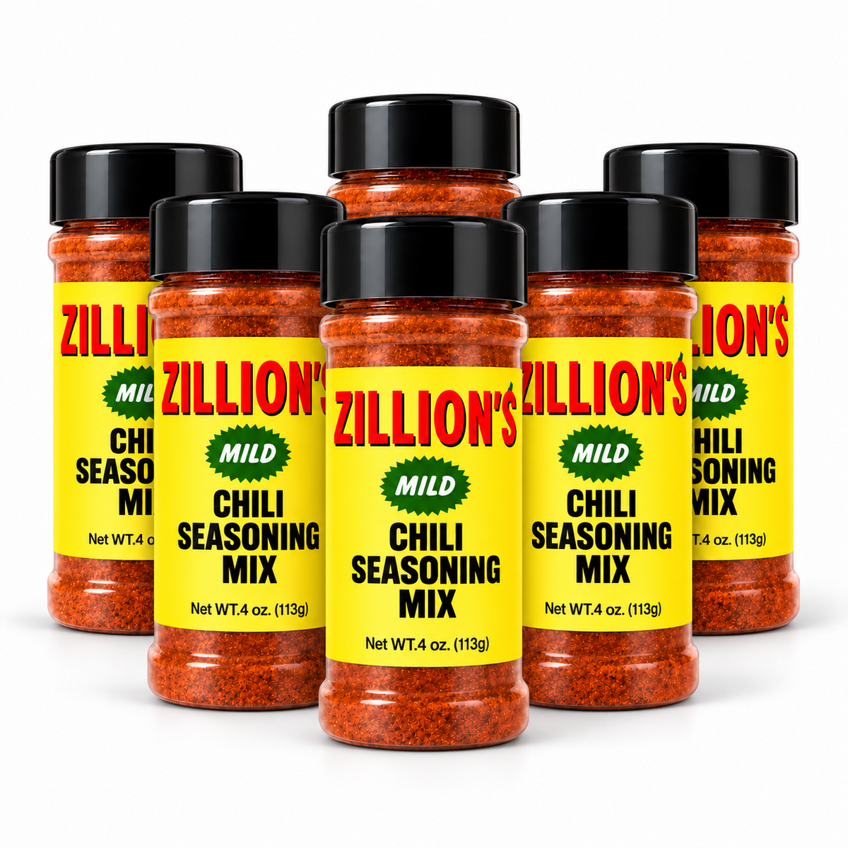 6 – Zillion’s Chili Seasoning Mix 4 oz.