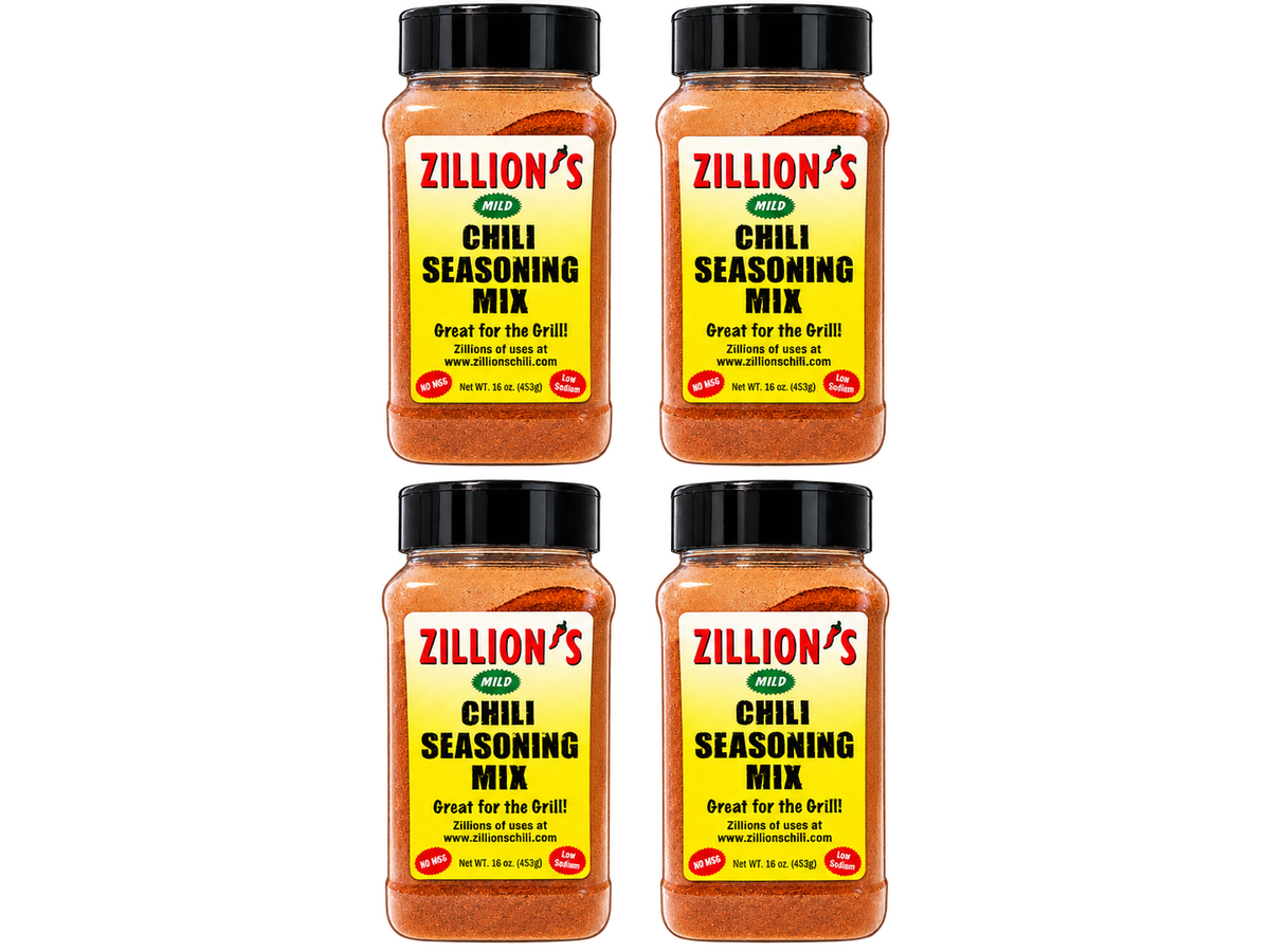 16 OunceZillion’s Chili Seasoning Mix (4-pack)